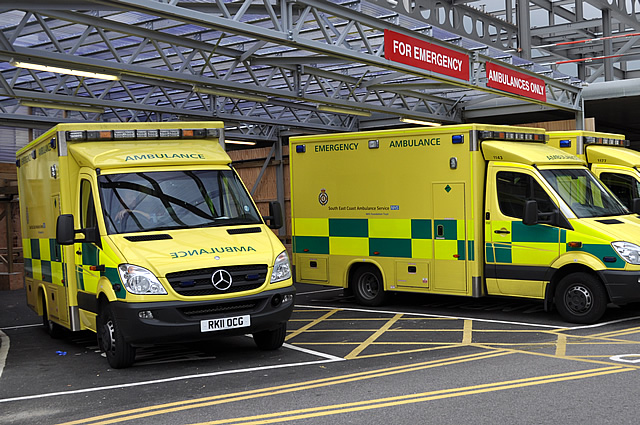 Ambulance at hospital Atrainabiliy Human Factors Training for Medical and Aviation environments